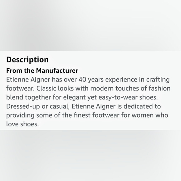 ETIENNE AIGNER E - Celina Black knee high boots - Size 8 1/2 M - in original box - Picture 14 of 14